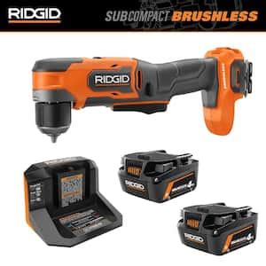 Ridgid V Subcompact Brushless Cordless In Right Angle Drill