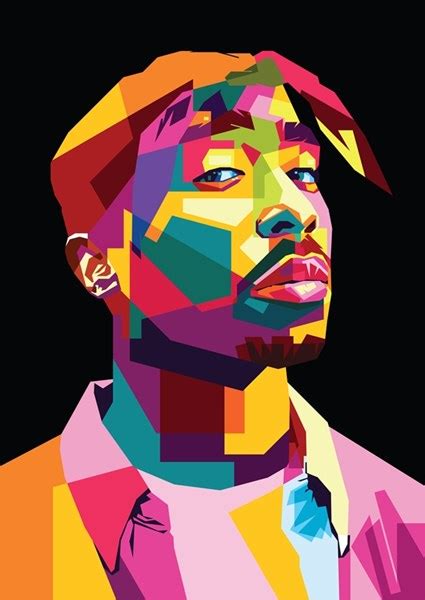 Tupac Shakur Wpap Pop Art Posters And Prints By Amex Design Printler