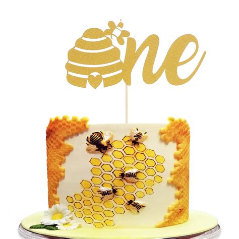 Bumble Bee Baby Shower Cake Toppers