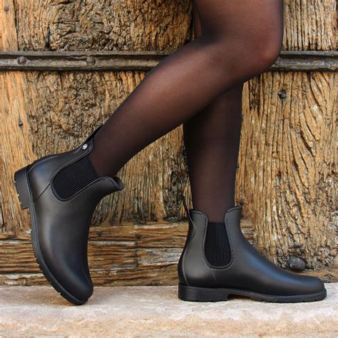 Bottines De Pluie Noir Made In France JULES JENN