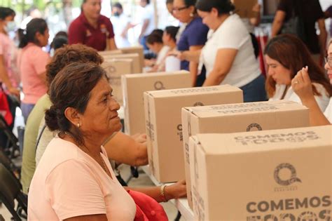 Entrega Mara Lezama Apoyos Alimentarios En Especie En Chetumal Jaime