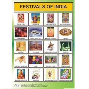 Buy Festivals Of India Chart Book Online At Low Prices In India