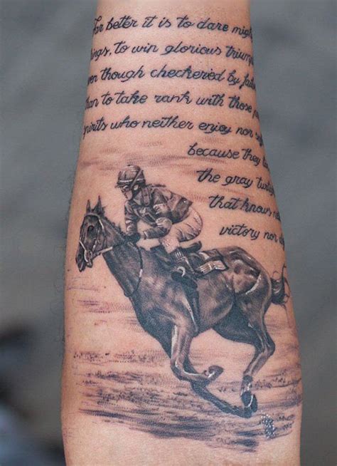 20+ Racing Horse Tattoo | HayesHarvard