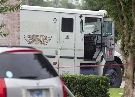 Armored Truck Guard Shot During Holdup At Houston Bank