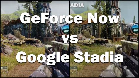 GeForce Now Vs Stadia Quality Gameplay YouTube