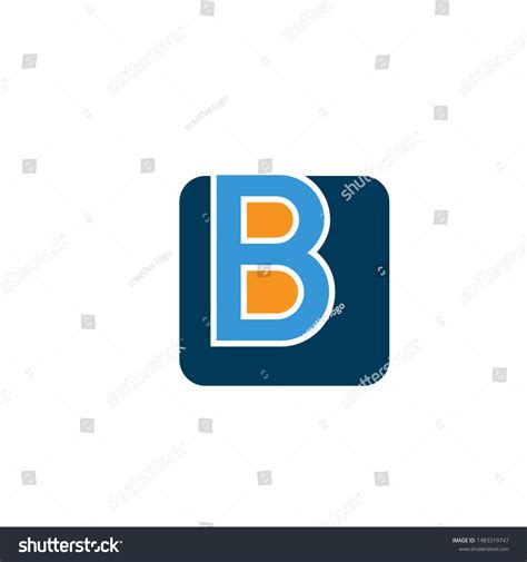 Concept Logo Letter B Stock Vector Royalty Free 1483319747 Shutterstock