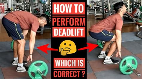 How To Perform The Deadlift Proper Deadlift Technique And Form Youtube