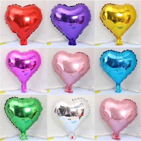 25cm Rose Gold Foil Heart Balloon