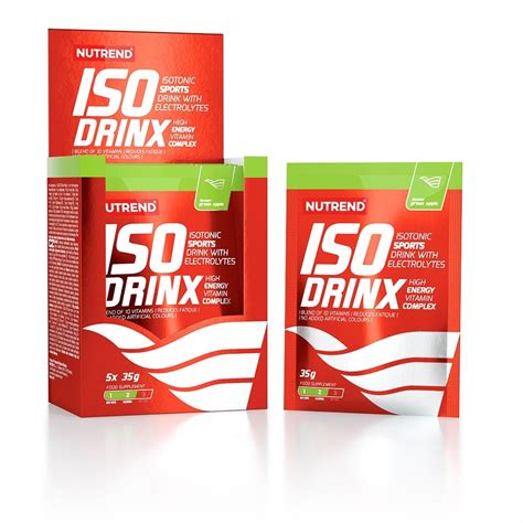 Nutrend Isodrinx 5x35g energiaital | 4Camping.hu