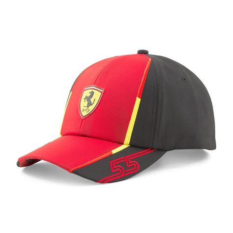 Gorra Scuderia Ferrari 2023 Carlos Sainz Driver