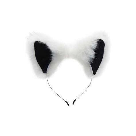 Tailz White Fox Tail And Ears Set Niesamowicie Seksowny Komplet