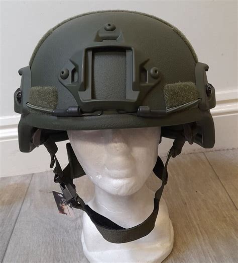 Iso Certified Ach Combat Helmet Nij Iiia Uhmwpe Battleskin Protection L