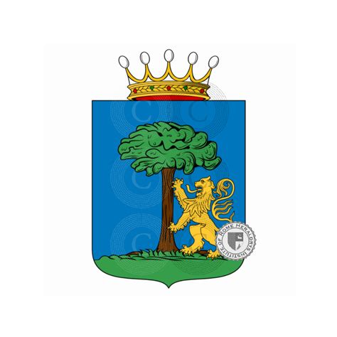 Grande Famiglia Araldica Genealogia Stemma Grande