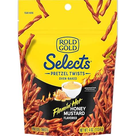 Amazon Rold Gold Selects Flamin Hot Honey Mustard Pretzel Twists Oz Everything Else