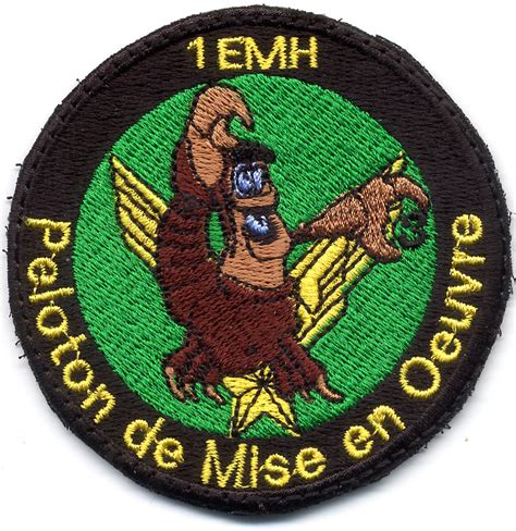 Patch Du Peloton De Mise En Uvre De La Re Escadrille De Maintenance