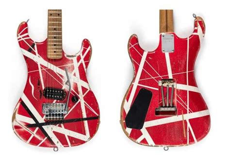 Eddie Van Halen's signature guitar goes up for auction