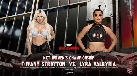 Tiffany Stratton Vs Lyra Valkyria Nxt Battleground Preview Wwe K