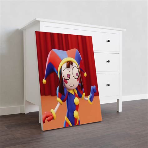 Amazing Digital Circus Pomni Character Poster sold by Bittor Ivory Fula ...