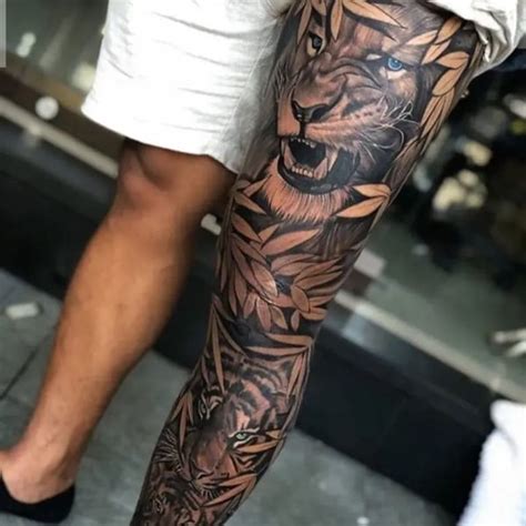 Update More Than 81 Leg Sleeve Tattoo Ideas Best In Cdgdbentre