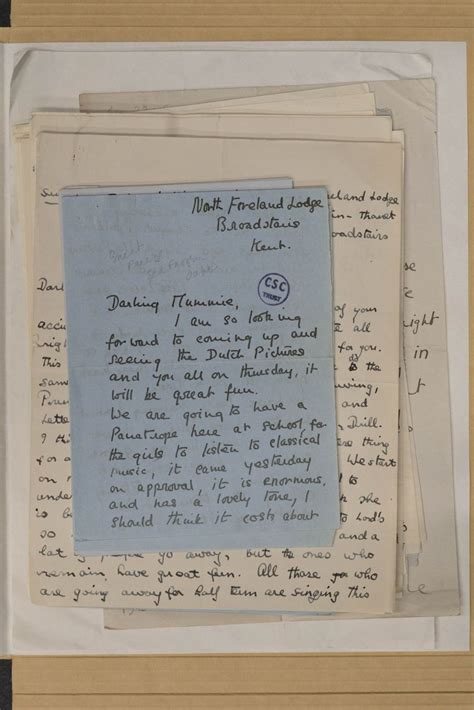 Openaccess View Letters From Sarah Churchill To Clementine Churchill