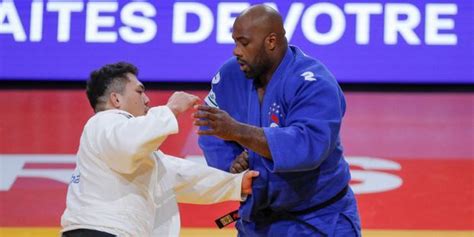 Judo Teddy Riner de retour de blessure remporte son septième