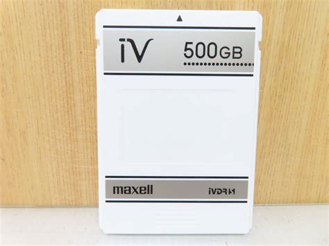 maxell マクセル iVDR S アイヴィ 500GB カセットHDD その他 売買されたオークション情報yahooの商品情報を