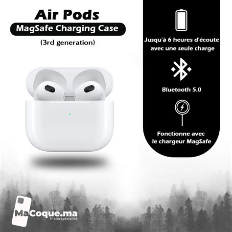 Airpods Pro Me G N Ration Ecouteurs Bluetooth Sans Fil Et Magsafe