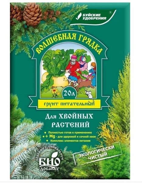 Грунт Волшебная грядка для хвойных культур 10 л, Буй - купить по низкой ...