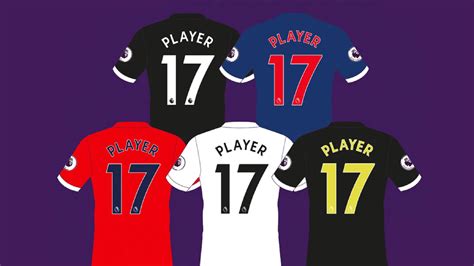 Premier League Introduces New Name And Number Font For 2023 24 Season