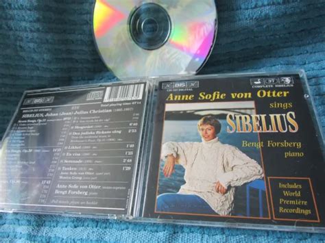 ANNE SOFIE VON Otter Sings Sibelius Songs Volume 3 Bengt Forsberg