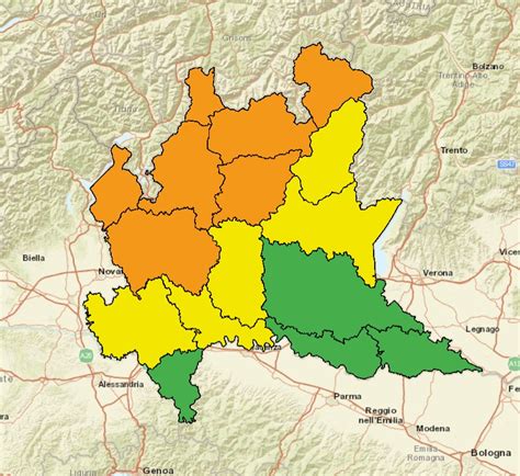 Allerta Meteo Lombardia Codice Arancione Per Temporali Da Stasera