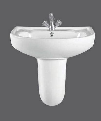 Умывальник SONET ROMA с полупьедесталом 53x43x56 cм (ID#1393544504 ...