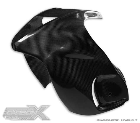 Hayabusa Front Fairing Upper Carbon Fiber Dme Racing