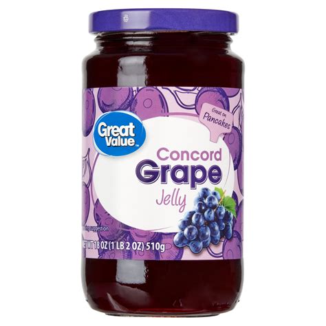 Great Value Concord Grape Jelly 18 Oz