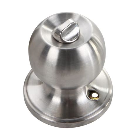 Stainless Steel Round Door Knobs Handle Internal Door Lock Entrance