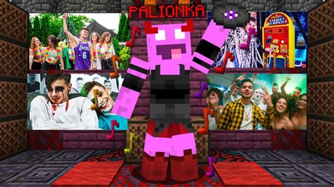 OPĘTANA PALIONKA SŁUCHA WSZYSTKICH PIOSENEK PALIONA w Minecraft