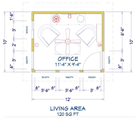 Garden Office Floor Plans