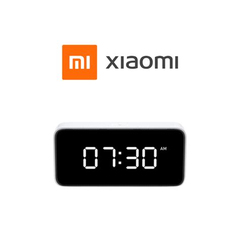 Xiaomi Xiaoai Smart Digital Alarm Clock Security System Asia Malaysia