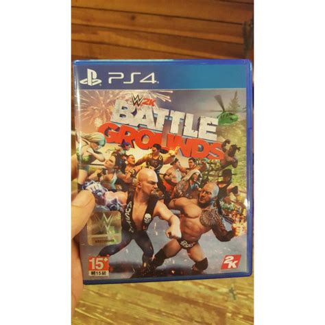 Ps4 Wwe Battle Grounds Wwe 殺戮戰場 摔角 可面交 蝦皮購物