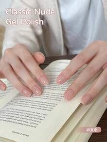 XEIJAYI Serie de Nude de Hielo de 10 Colores Esmalte de Uñas en Gel Puro de 15ml Gel de Uñas