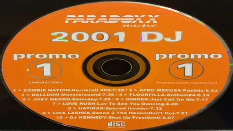 Promo Dj Paradoxx Music Cd Compilation Youtube