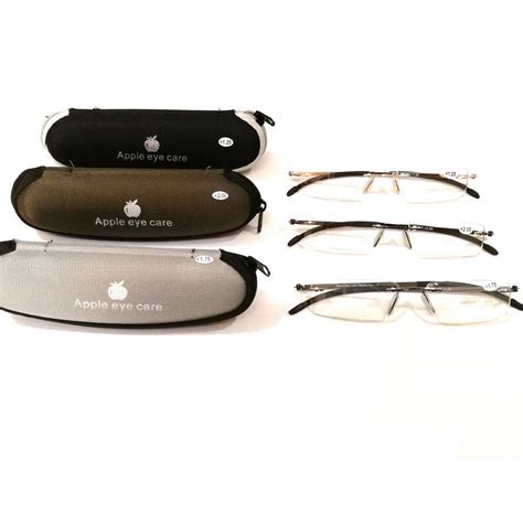 Buy Premium Lightweight Slim Rimless Reading Glasses Online In India Glasses India Online