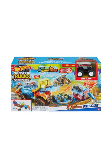 Hot Wheels Monster Trucks Arena Mücadelesi Color Shifters Oyun Seti HPN Welcome Baby