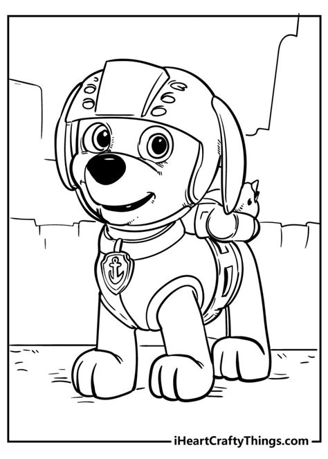 Paw Patrol Coloring Printables