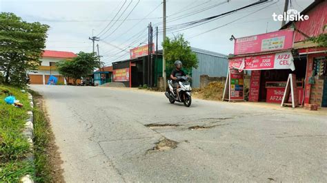 Dinas Pupr Kota Kendari Klaim Jalan Chairil Anwar Rusak Gegara Tak Ada