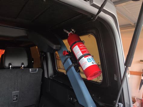 Fire Extinguisher Mounting In The Bronco Show Your Installs Page