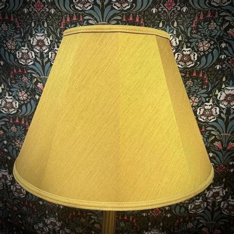 Antique Gold Contemporary Fabric Lampshade