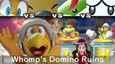 Super Mario Party Hammer Bro Vs Monty Mole Vs Bowser Jr Vs Boo