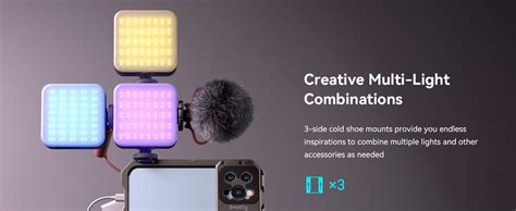 Smallrig P Rgb Video Light Portable Full Color Camera Light