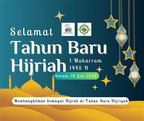 Selamat Tahun Baru Hijriyah 1 Muharram 1445 H